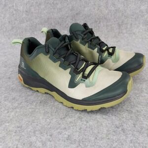 Salomon Vaya Hiking Trail Running Shoes‎ Athletic Sneakers Green Size 8